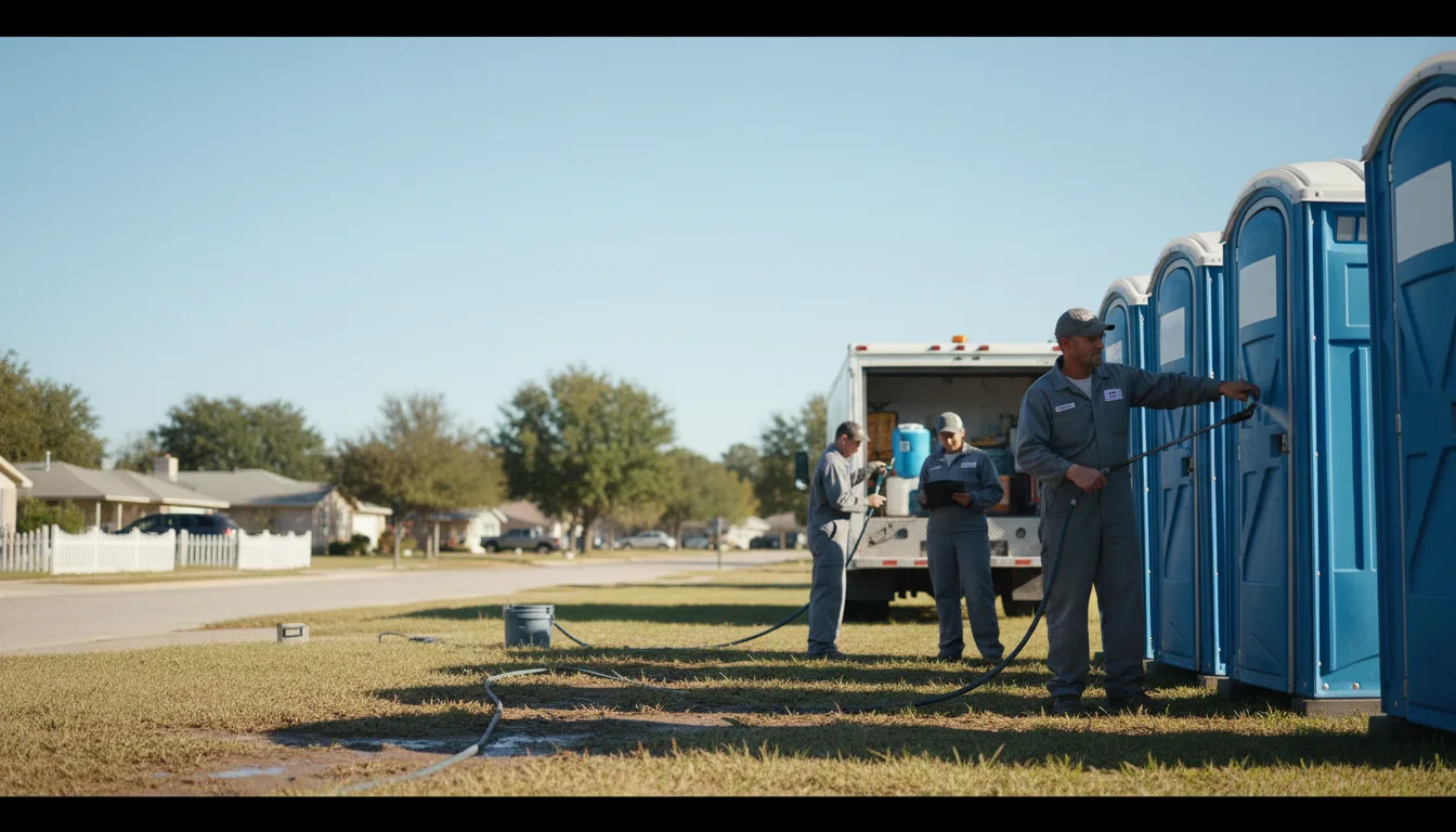 Long-Term Portable Toilet Rental in London, AR near me